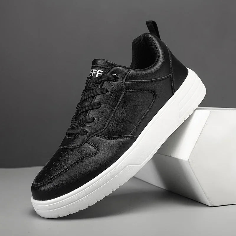 YRZL Casual Sneakers – Comfortable Lightweight Walking Shoes, White Plus Size 36-47