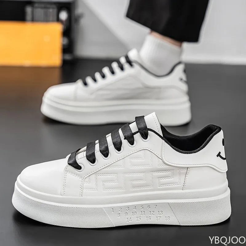 Breathable Thick-Soled Sneakers – Versatile Outdoor Non-Slip Casual Shoes
