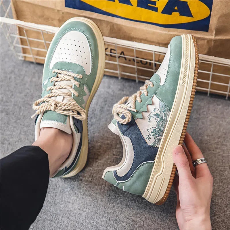 Canvas Skateboarding Sneakers – Comfortable Vulcanized Casual Shoes