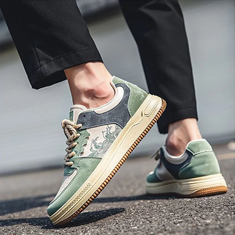 Canvas Skateboarding Sneakers – Comfortable Vulcanized Casual Shoes