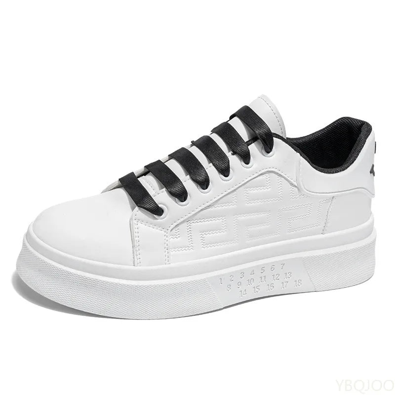 Breathable Thick-Soled Sneakers – Versatile Outdoor Non-Slip Casual Shoes