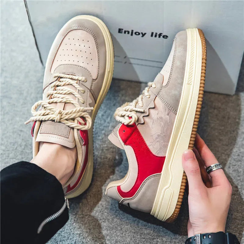 Canvas Skateboarding Sneakers – Comfortable Vulcanized Casual Shoes