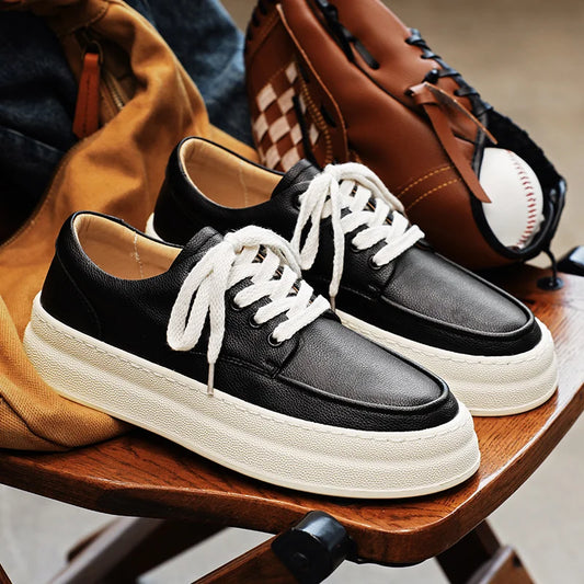 Summer Low-Top Sneakers – Korean Style White Casual Sports Shoes